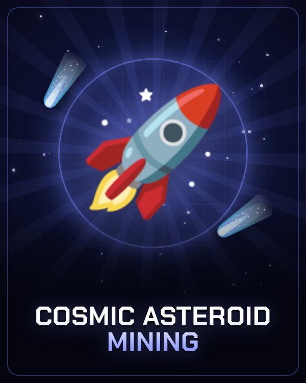Cosmic Asteroid Mining game artwork